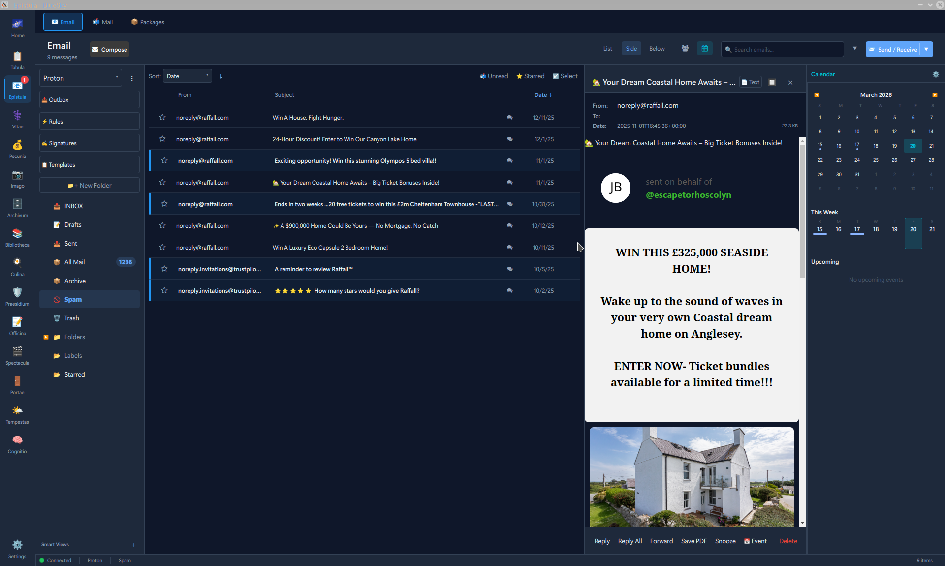 BlueSky Qt Email Client