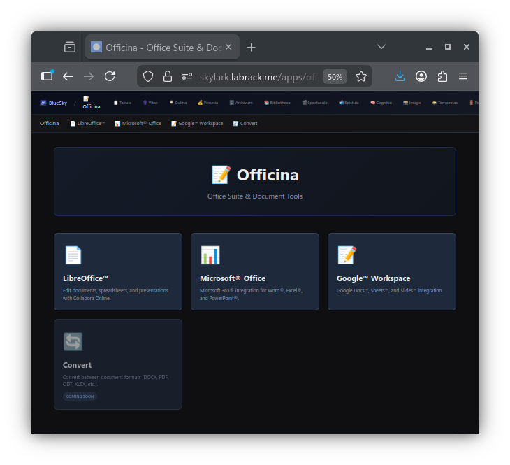 BlueSky Web - Officina Suite