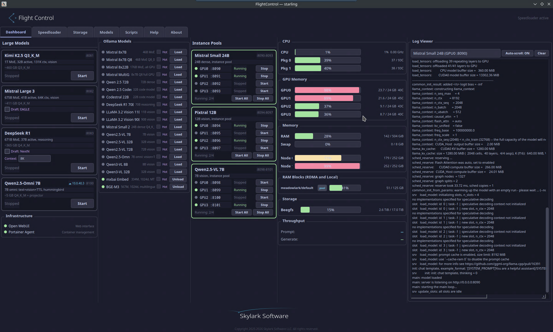 FlightControl Dashboard